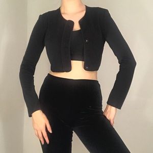 Narciso Rodriguez - Black Crop Jacket